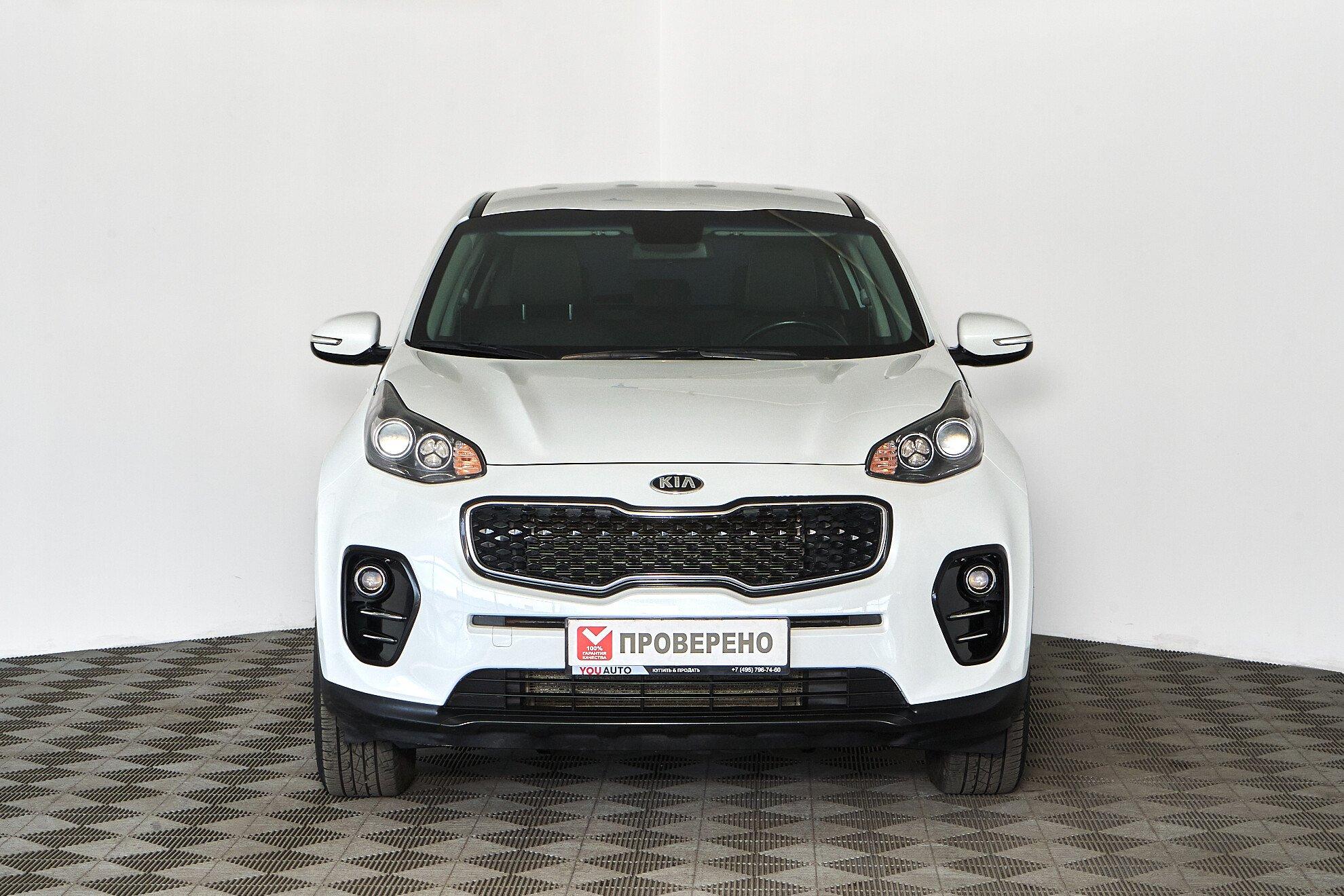 Kia Sportage 2017, белый