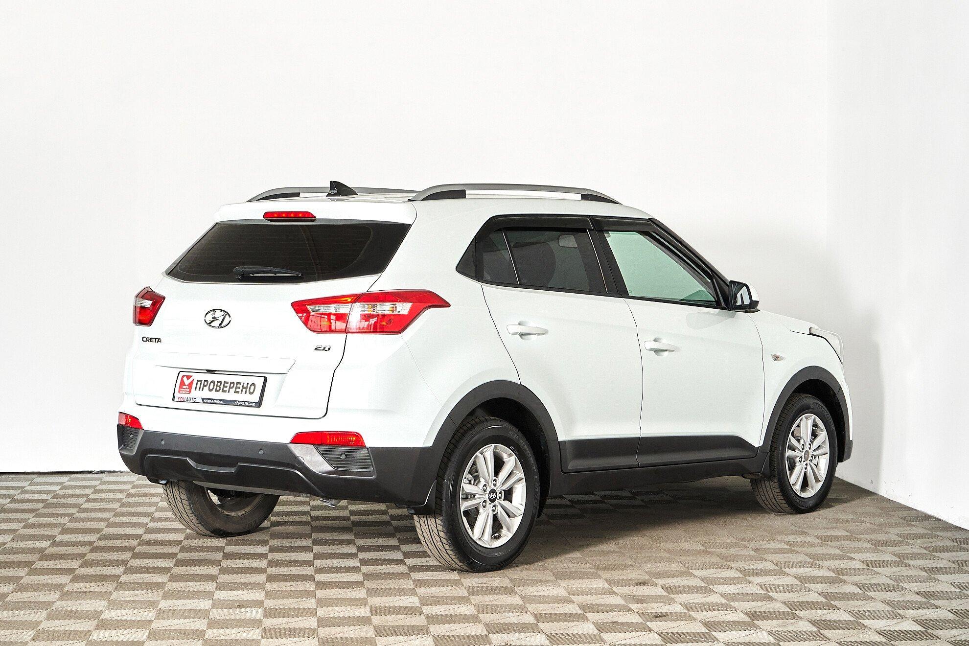 Hyundai Creta 2017, белый