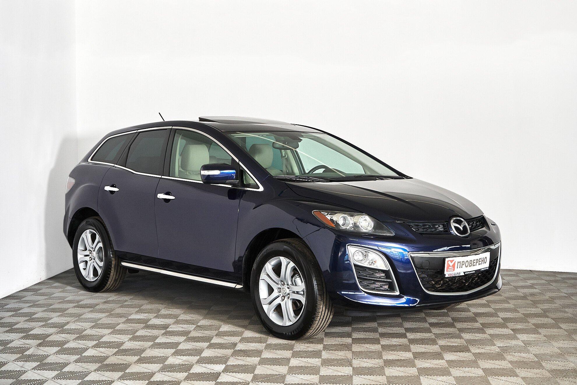 Mazda CX-7 2011, синий