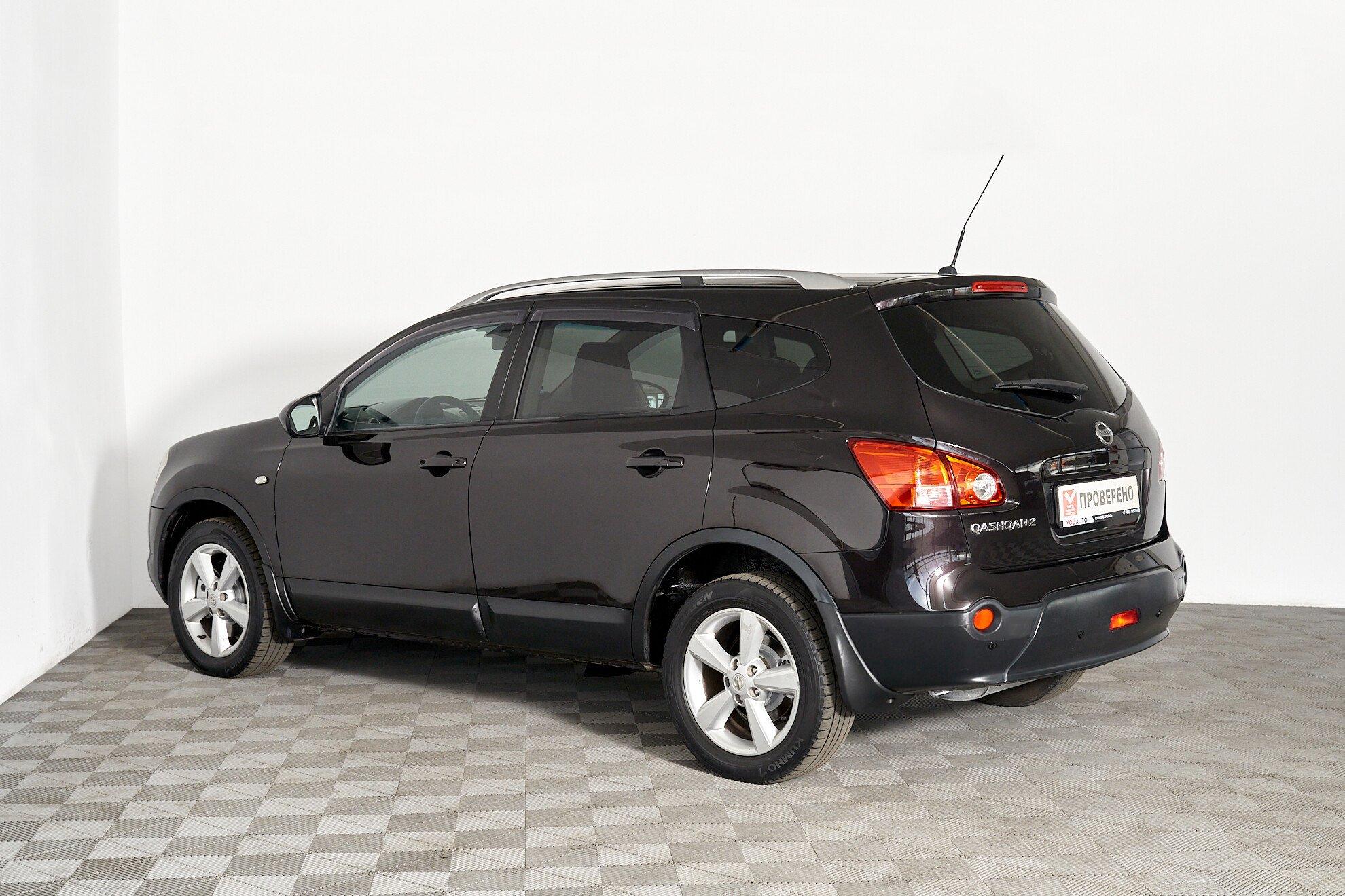 Nissan Qashqai+2 2009, фиолетовый