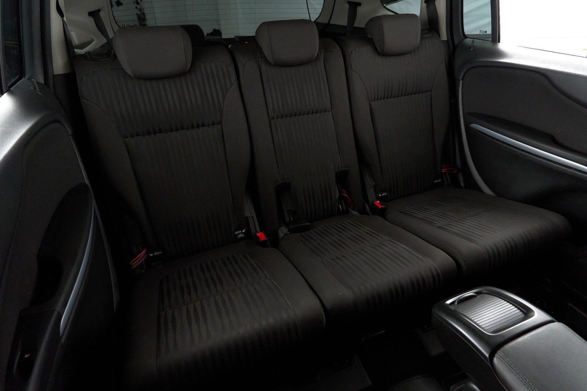 Opel Zafira 2014, зеленый
