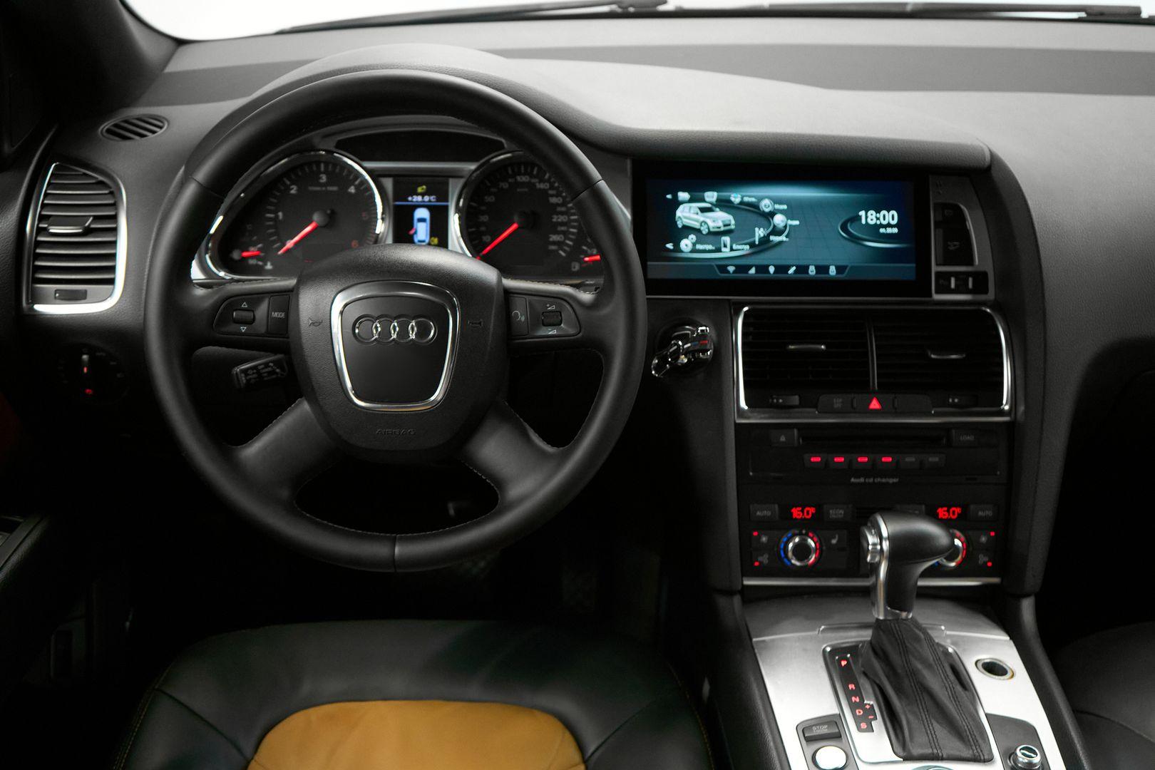 Audi Q7 2007, черный