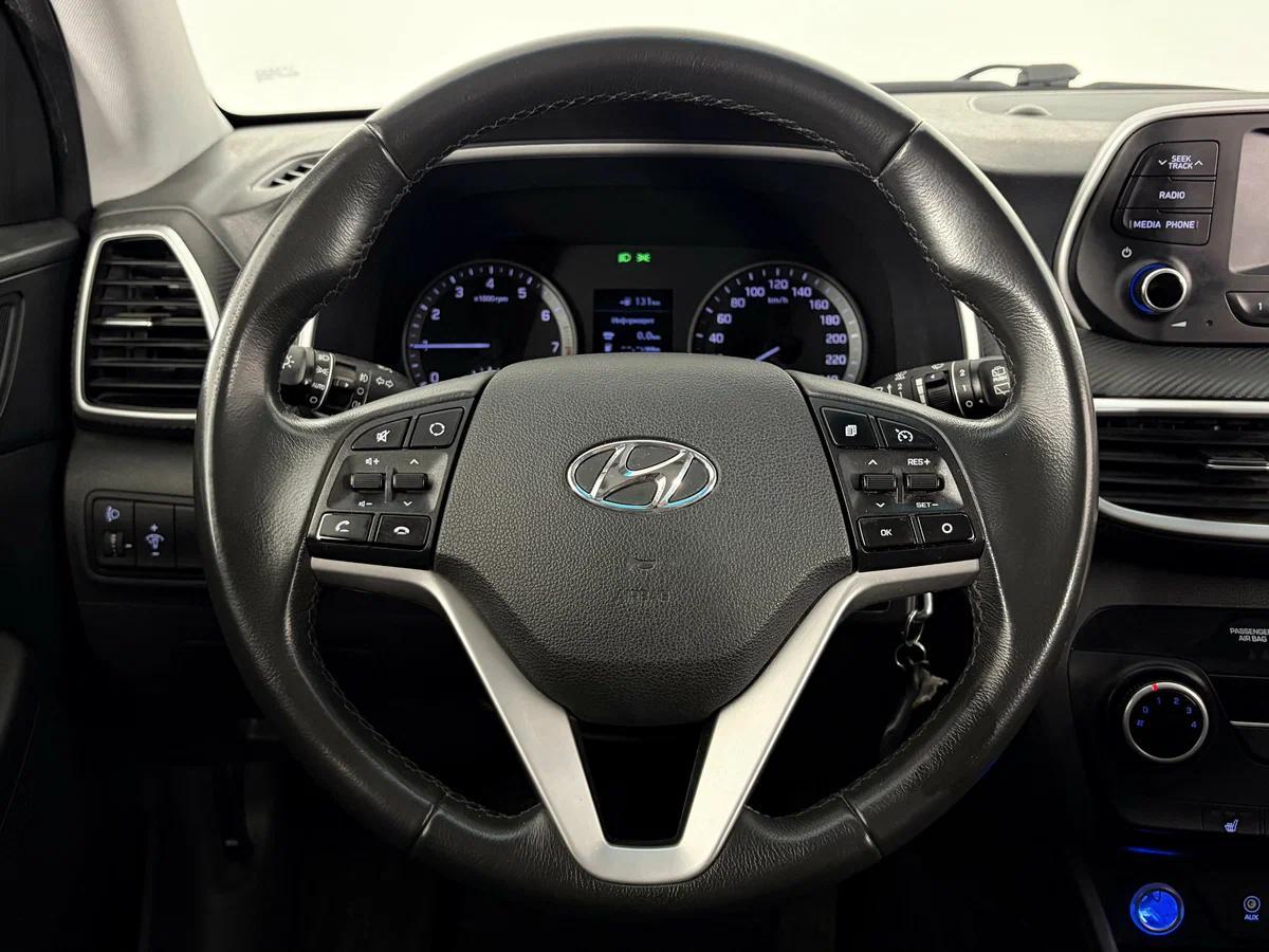 Hyundai Tucson 2020, белый