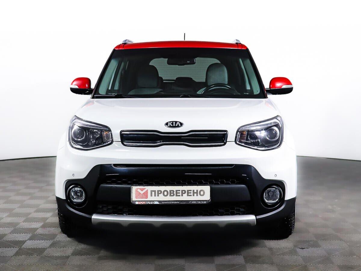 Kia Soul 2019, белый