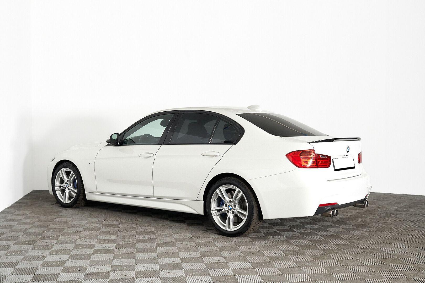 BMW 3 серии 2014, белый