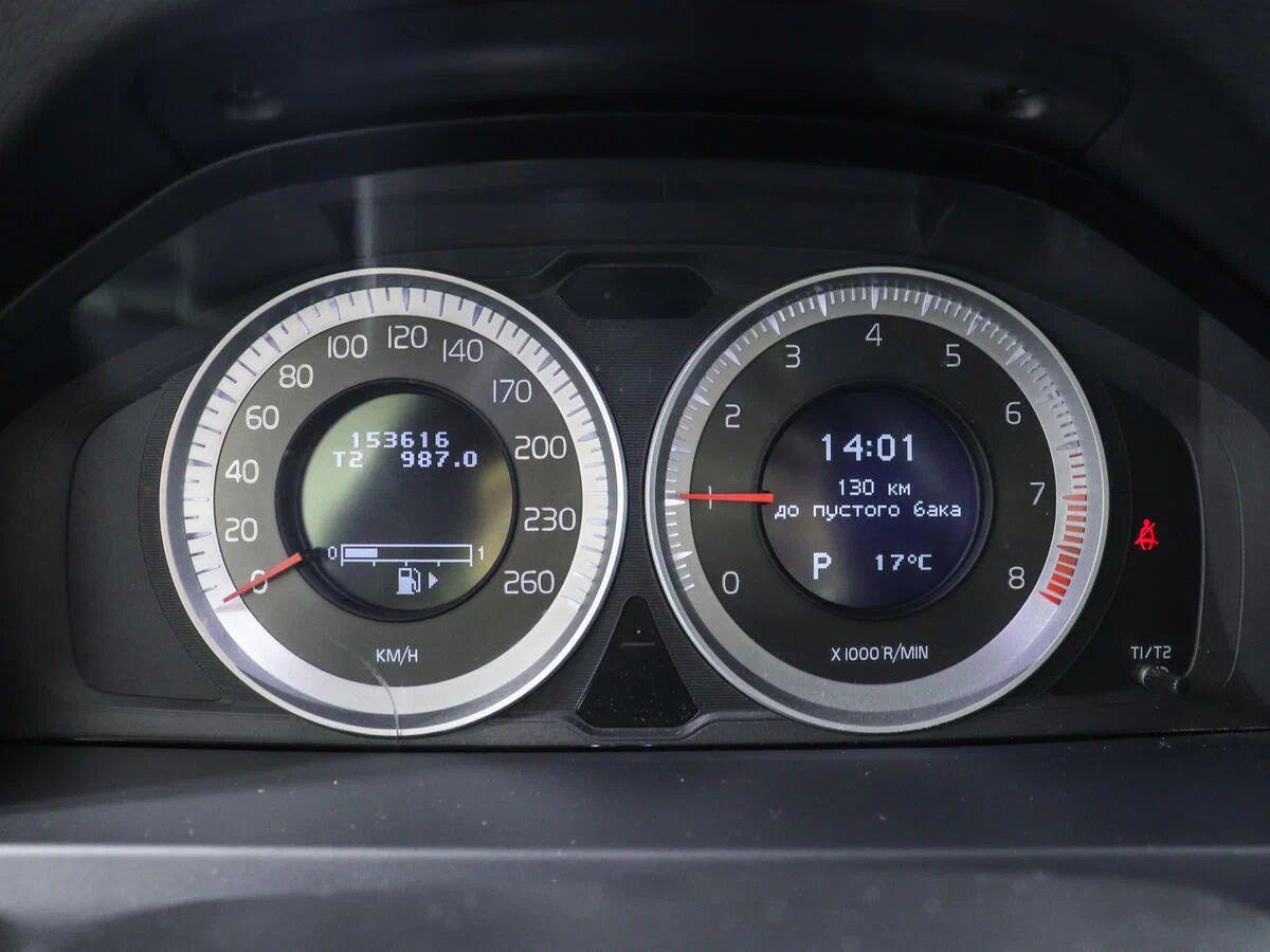 Volvo V60 2011, черный