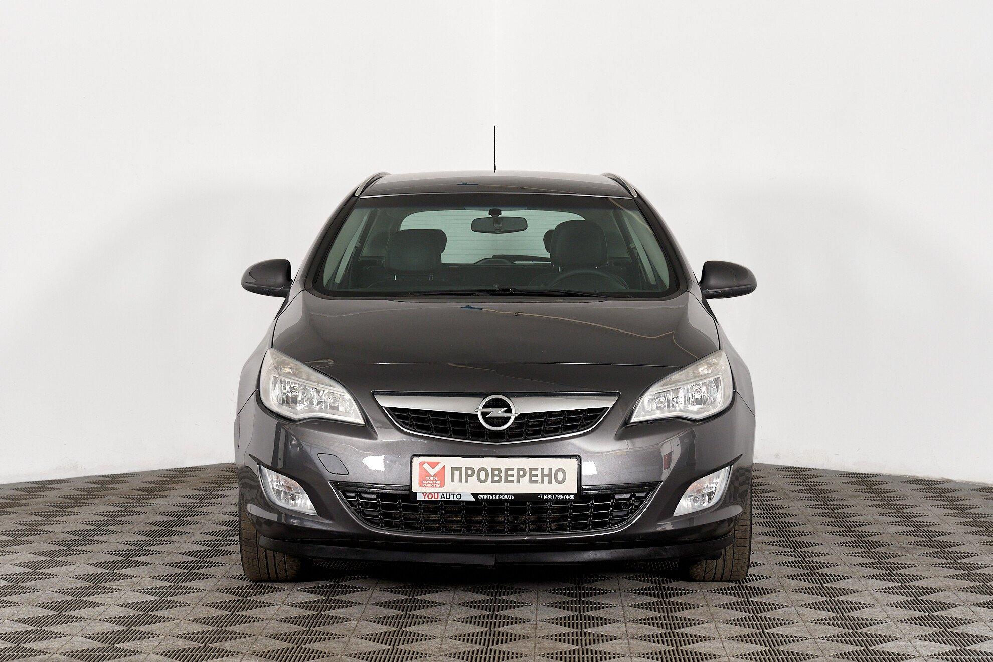 Opel Astra 2011, серый