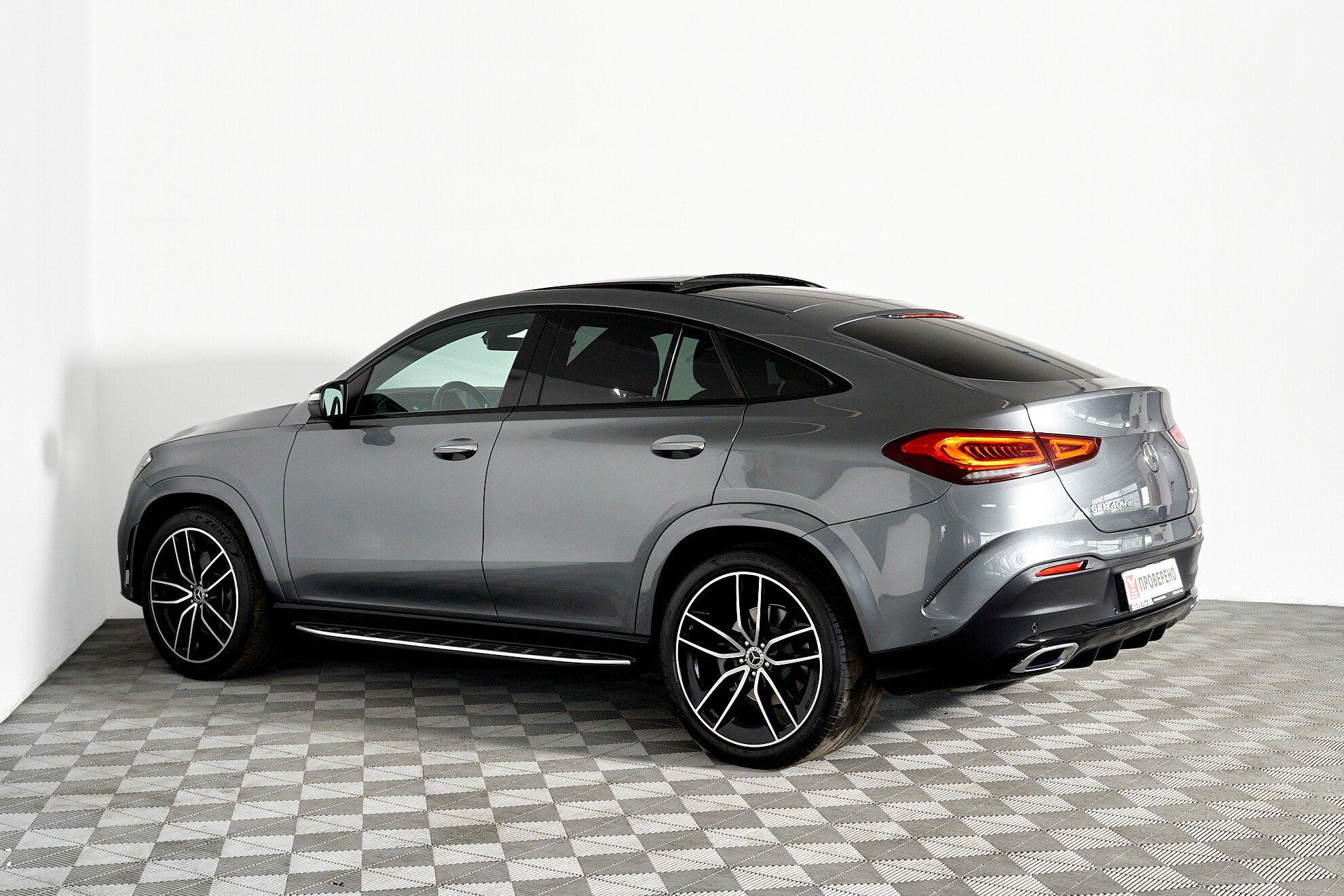 Mercedes-Benz GLE Coupe 2022, серый