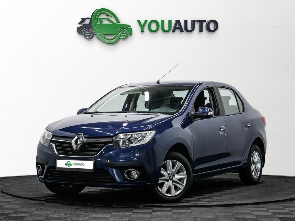 Renault Logan 2021, синий
