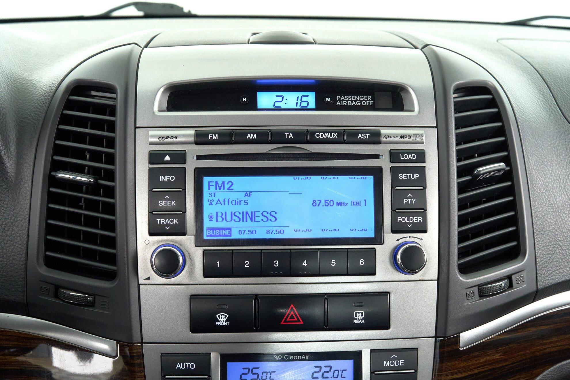 Hyundai Santa Fe 2010, серебряный