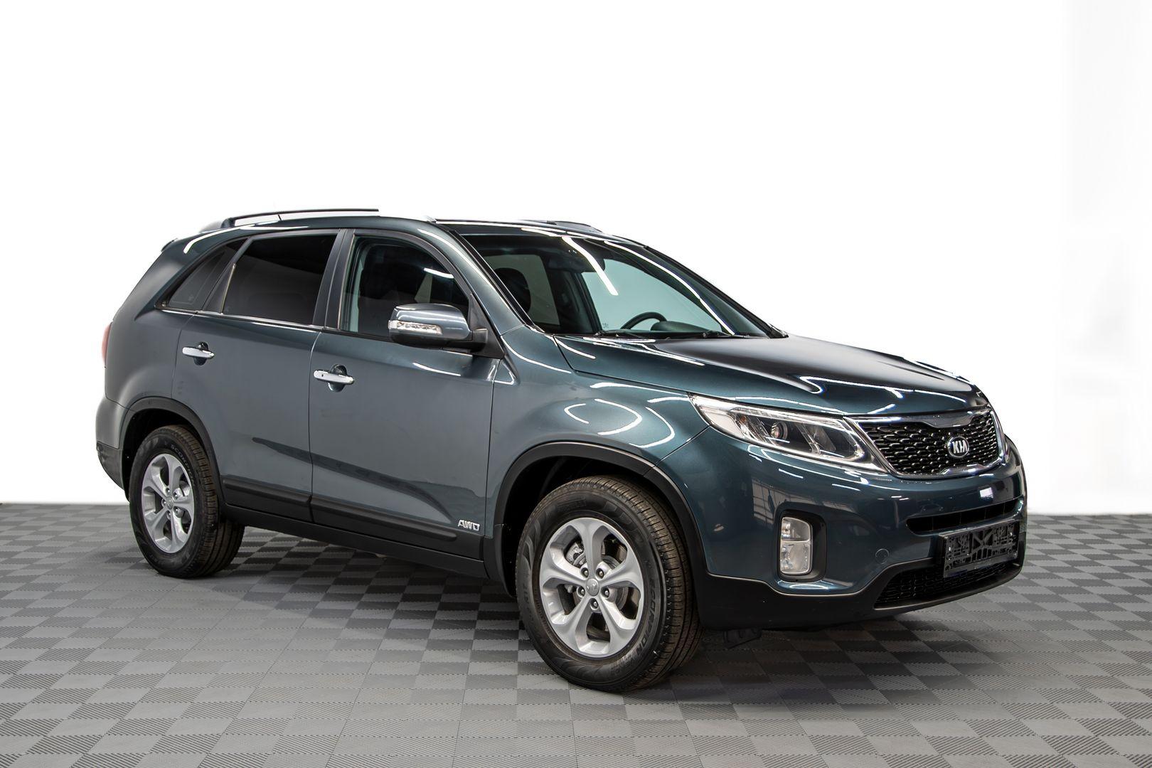 Kia Sorento 2014, зеленый