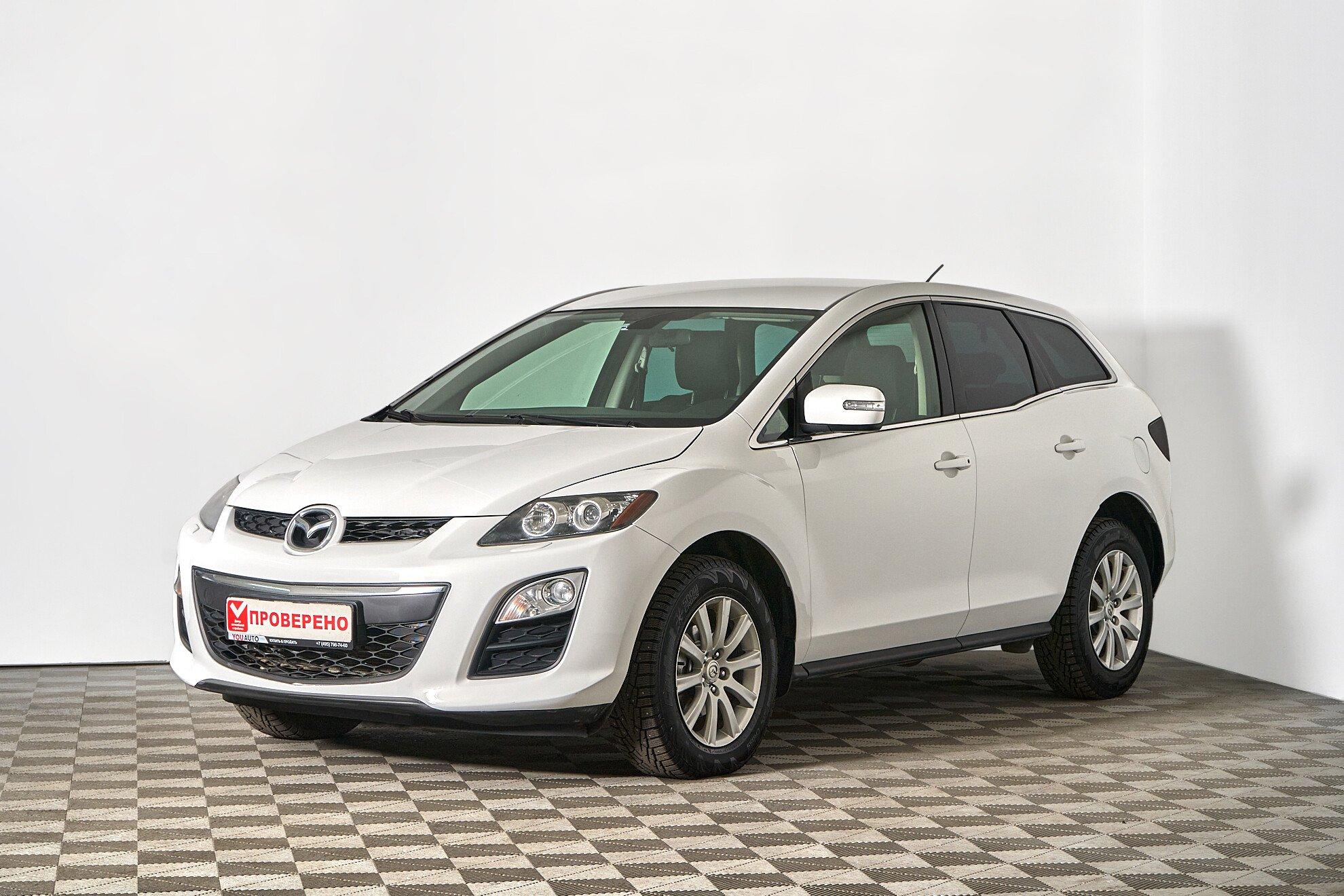 Mazda CX-7 2011, белый