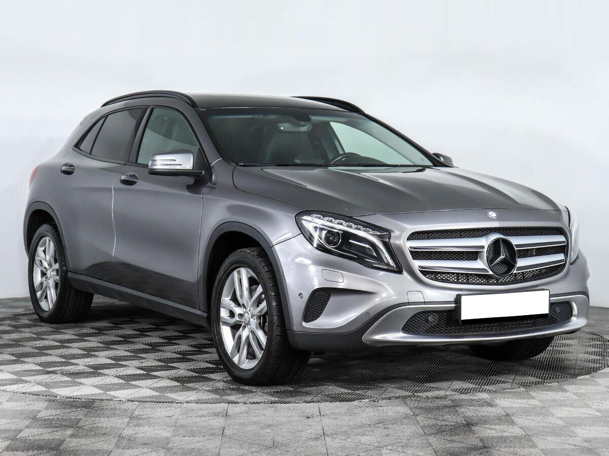 Mercedes-Benz GLA 2016, серый