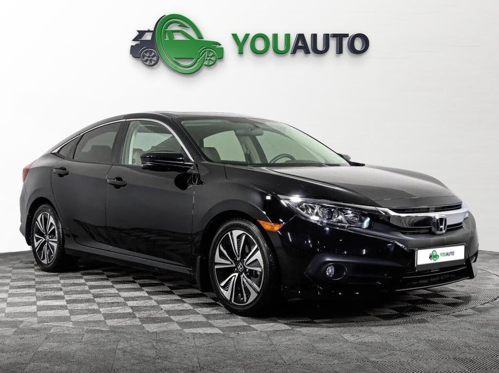 Honda Civic 2019, черный