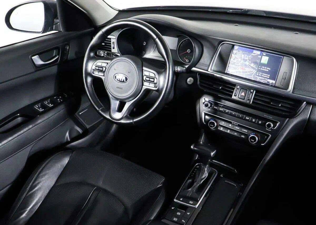 Kia Optima 2016, серый