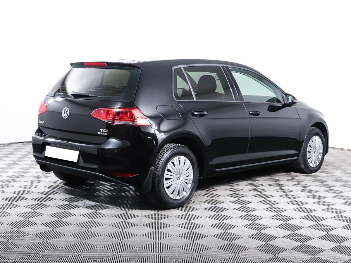 Volkswagen Golf 2014, черный