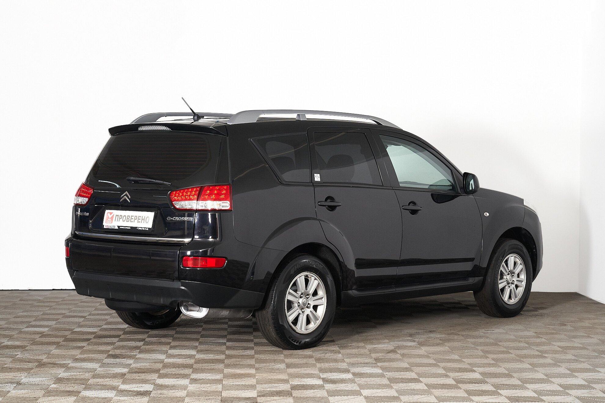 Citroen C-Crosser 2012, черный