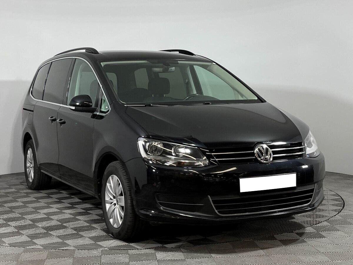 Volkswagen Sharan 2018, черный