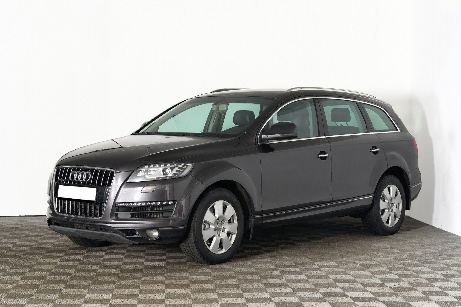 Audi Q7 2014, черный