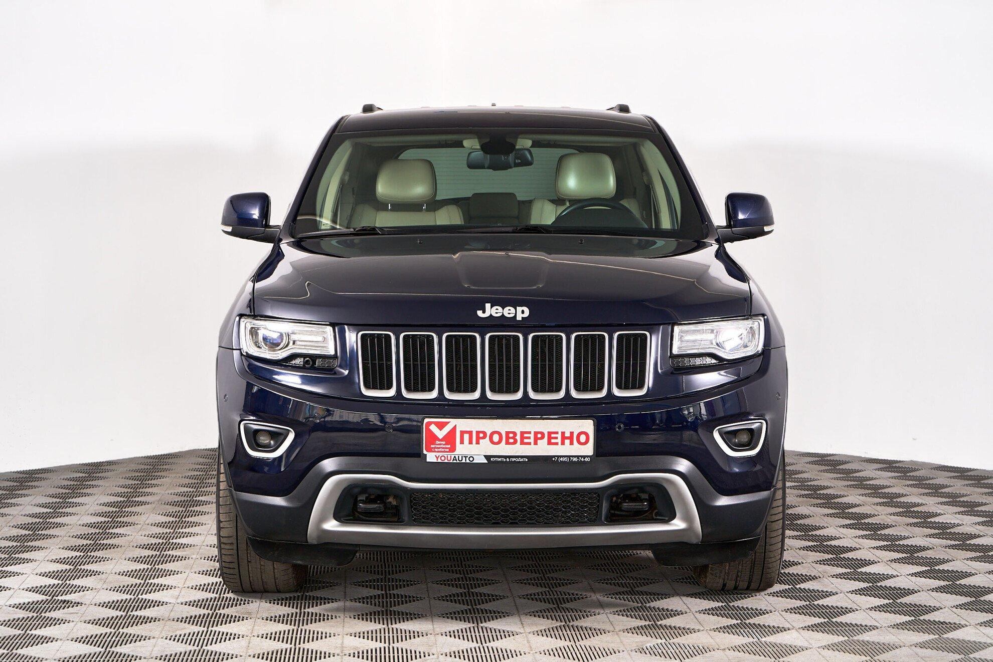 Jeep Grand Cherokee 2014, синий