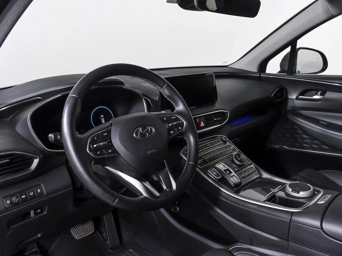 Hyundai Santa Fe 2020, серый