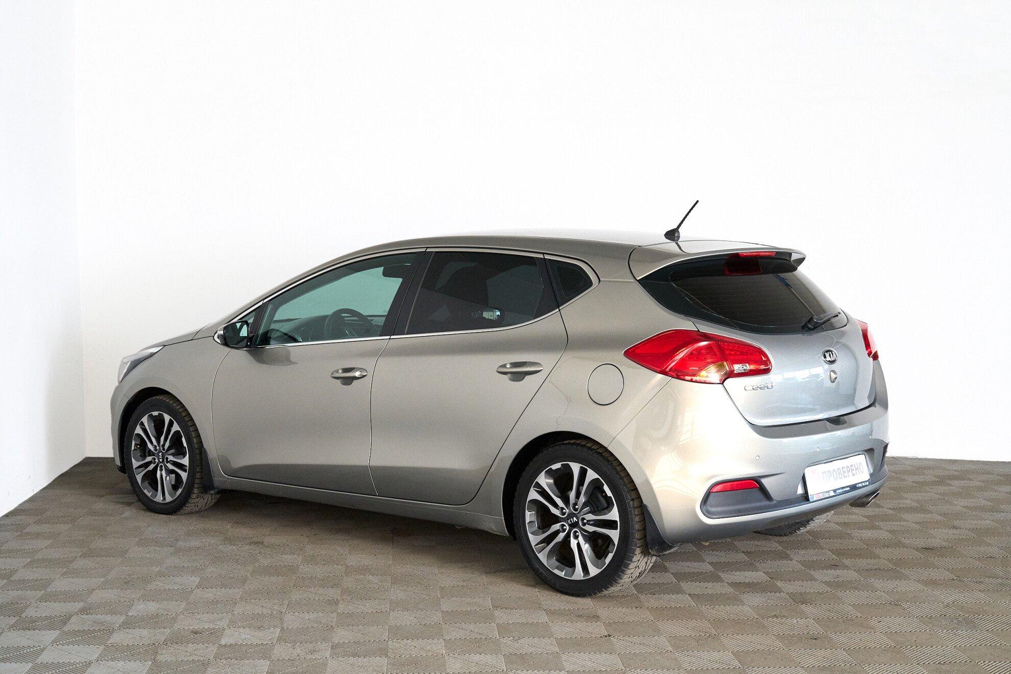 Kia Ceed 2013, серебряный