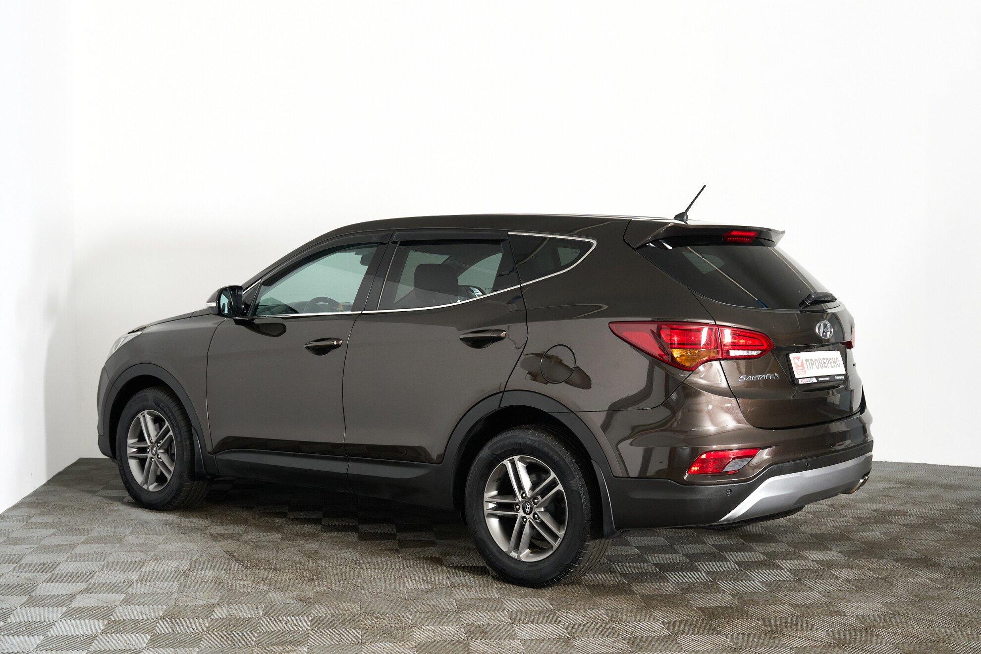 Hyundai Santa Fe 2015, коричневый