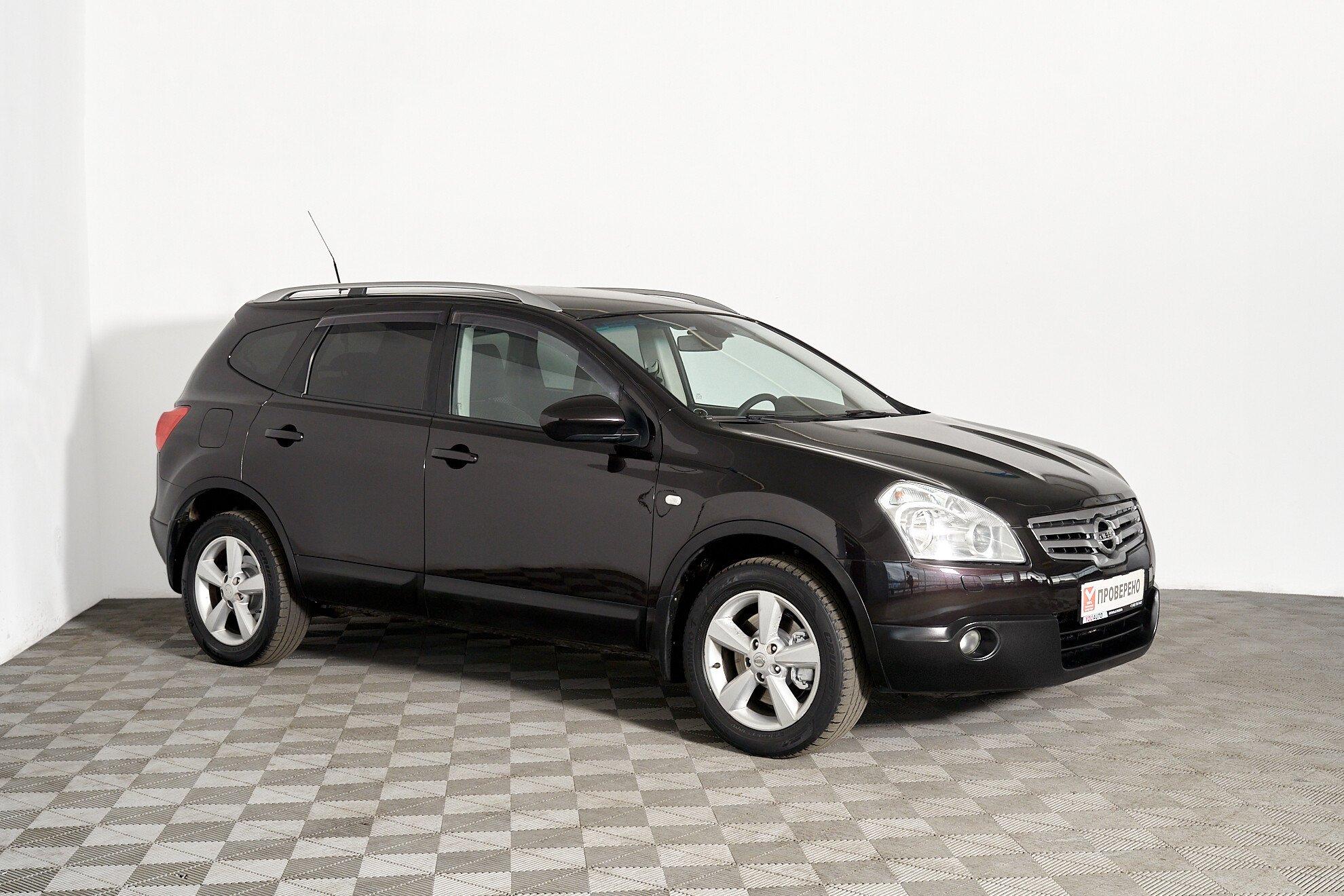 Nissan Qashqai+2 2009, фиолетовый