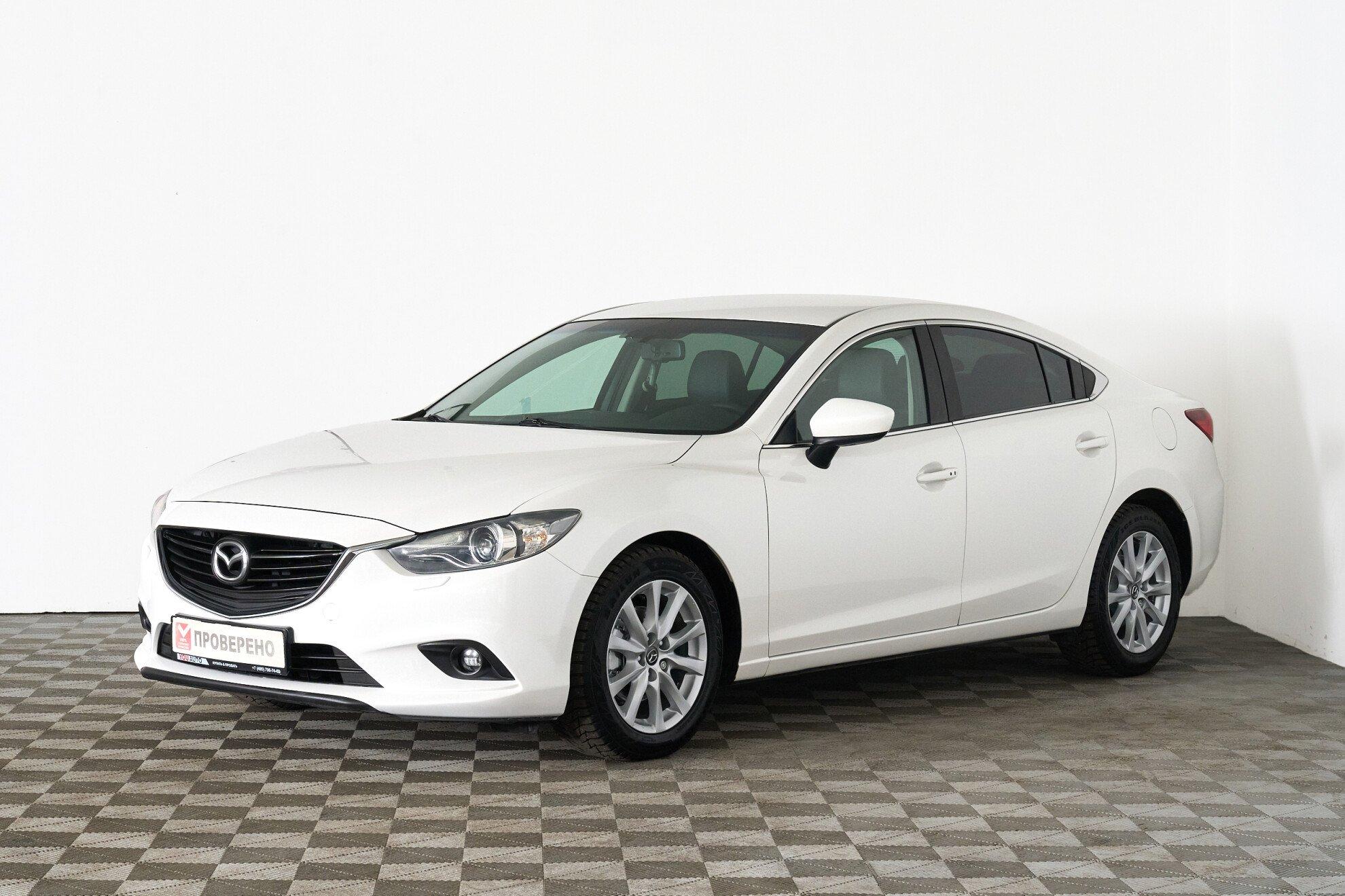 Mazda 6 2013, белый
