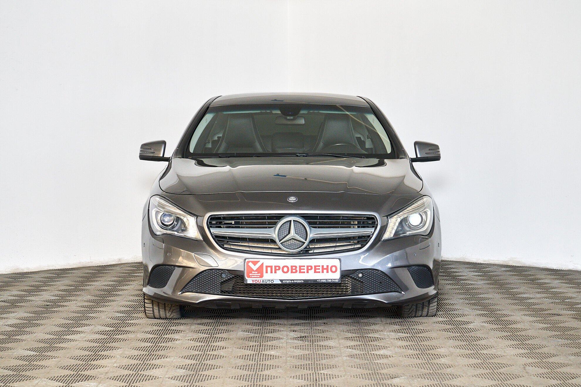 Mercedes-Benz CLA 2013, серый