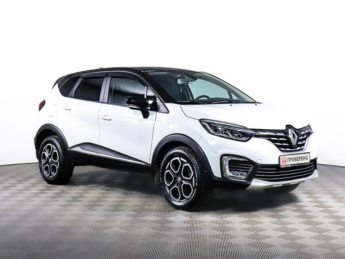 Renault Kaptur 2021, белый