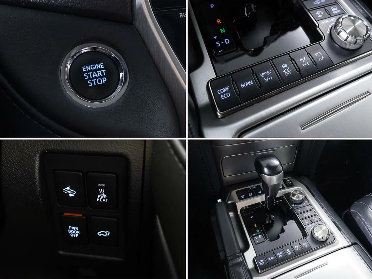 Toyota Land Cruiser 2018, черный