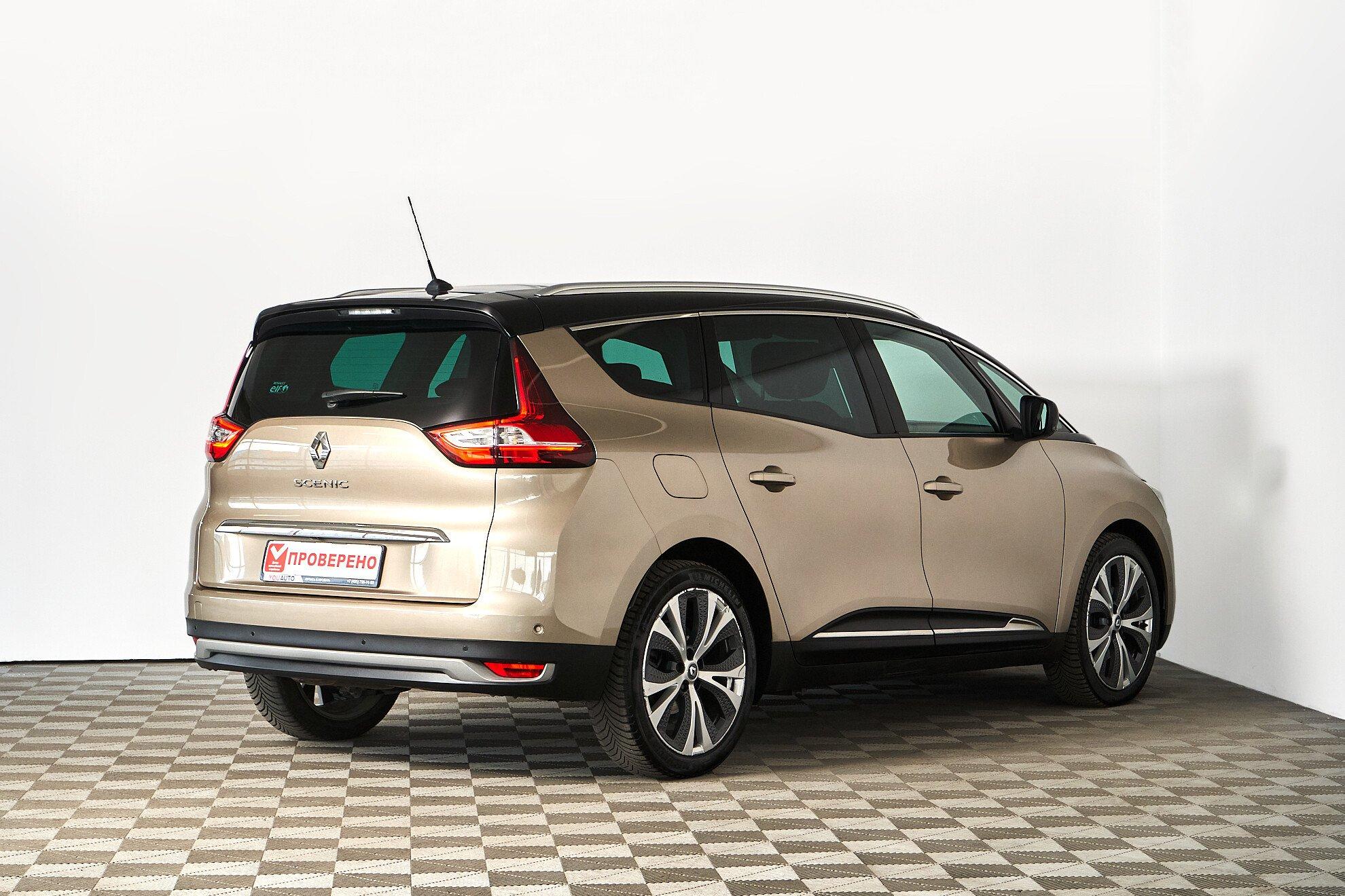 Renault Scenic 2016, коричневый