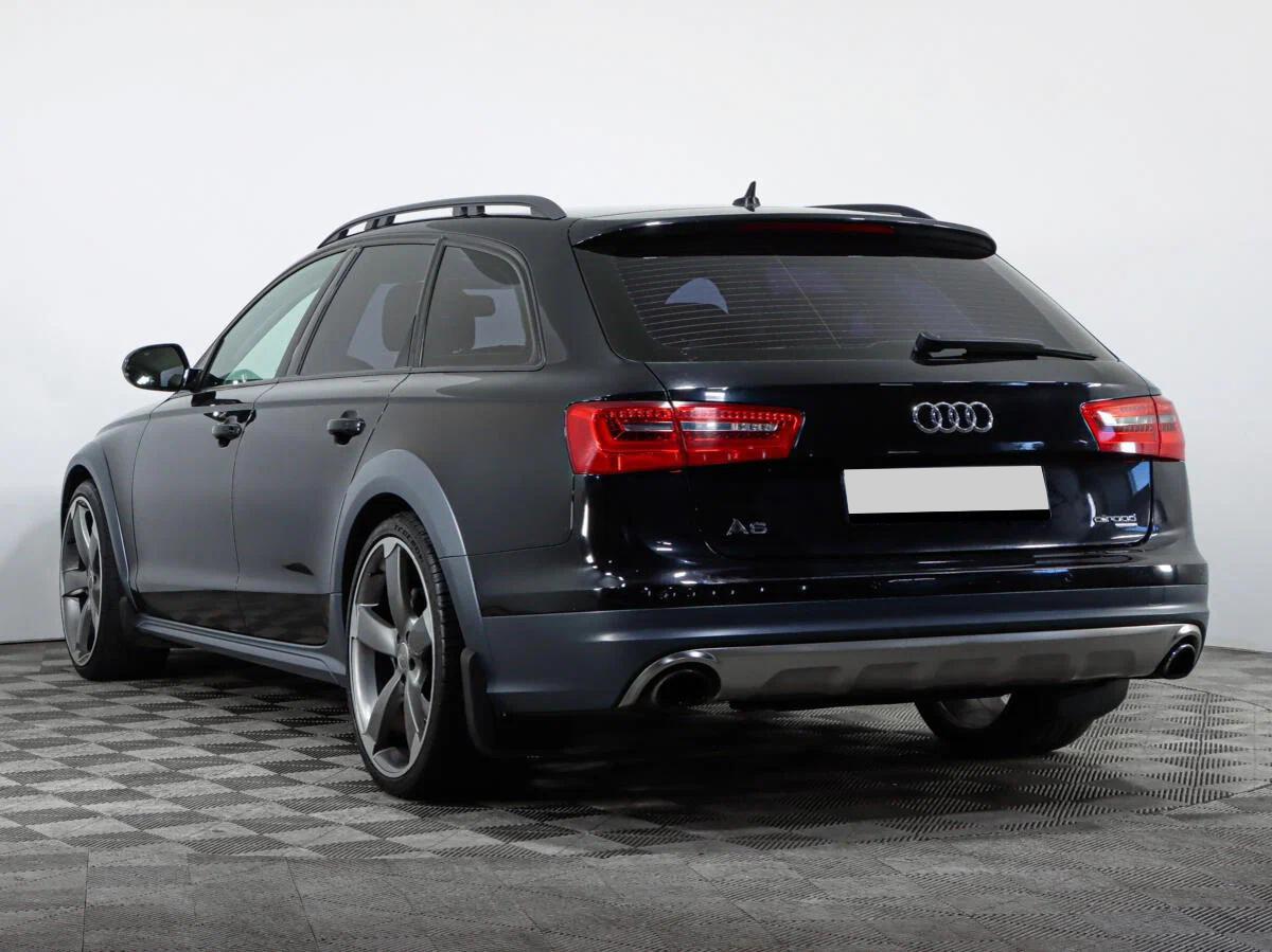 Audi A6 allroad 2014, черный