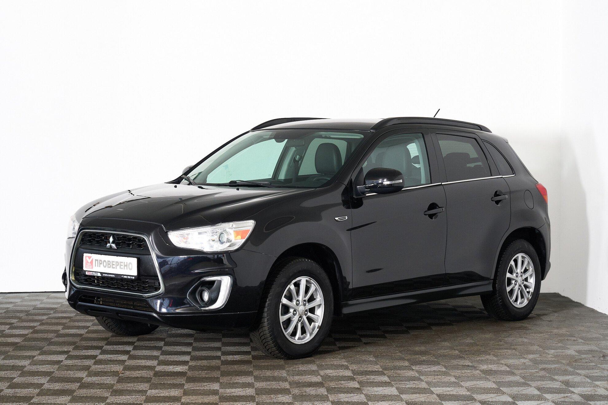 Mitsubishi ASX 2014, черный