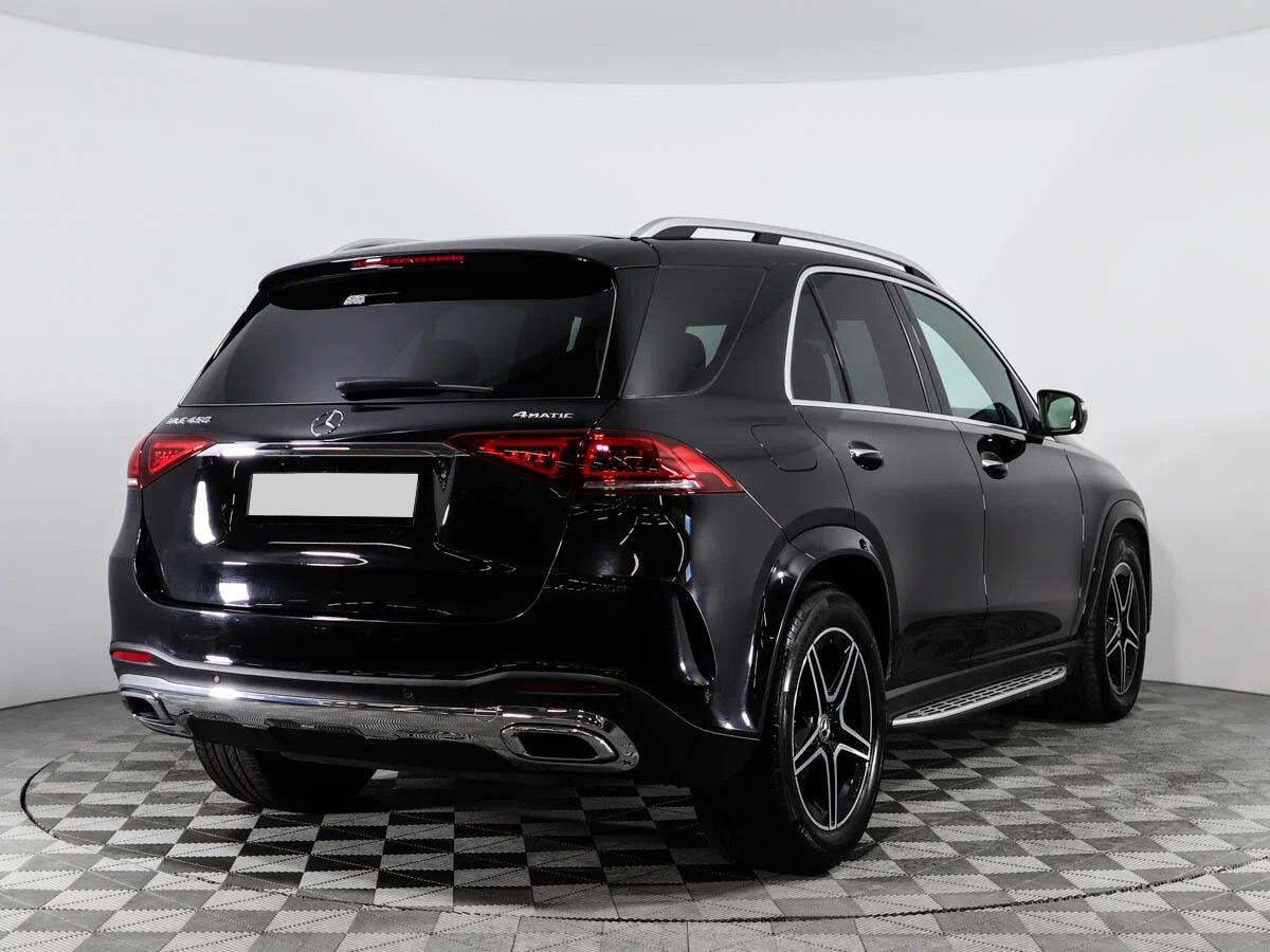 Mercedes-Benz GLE 2022, черный