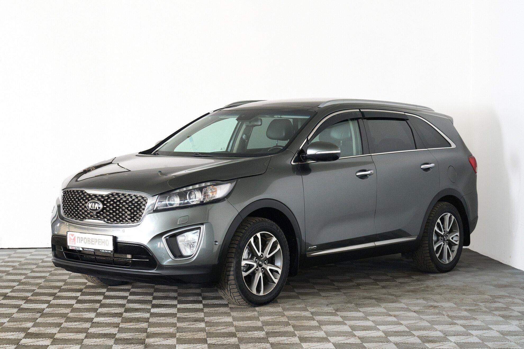 Kia Sorento 2015, серый