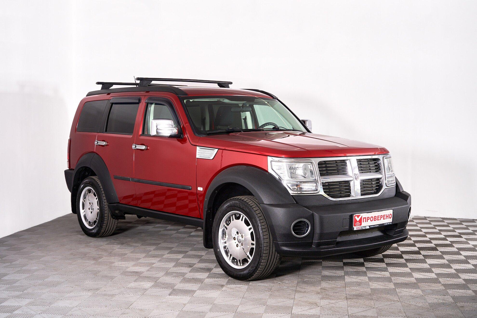 Dodge Nitro 2007, красный