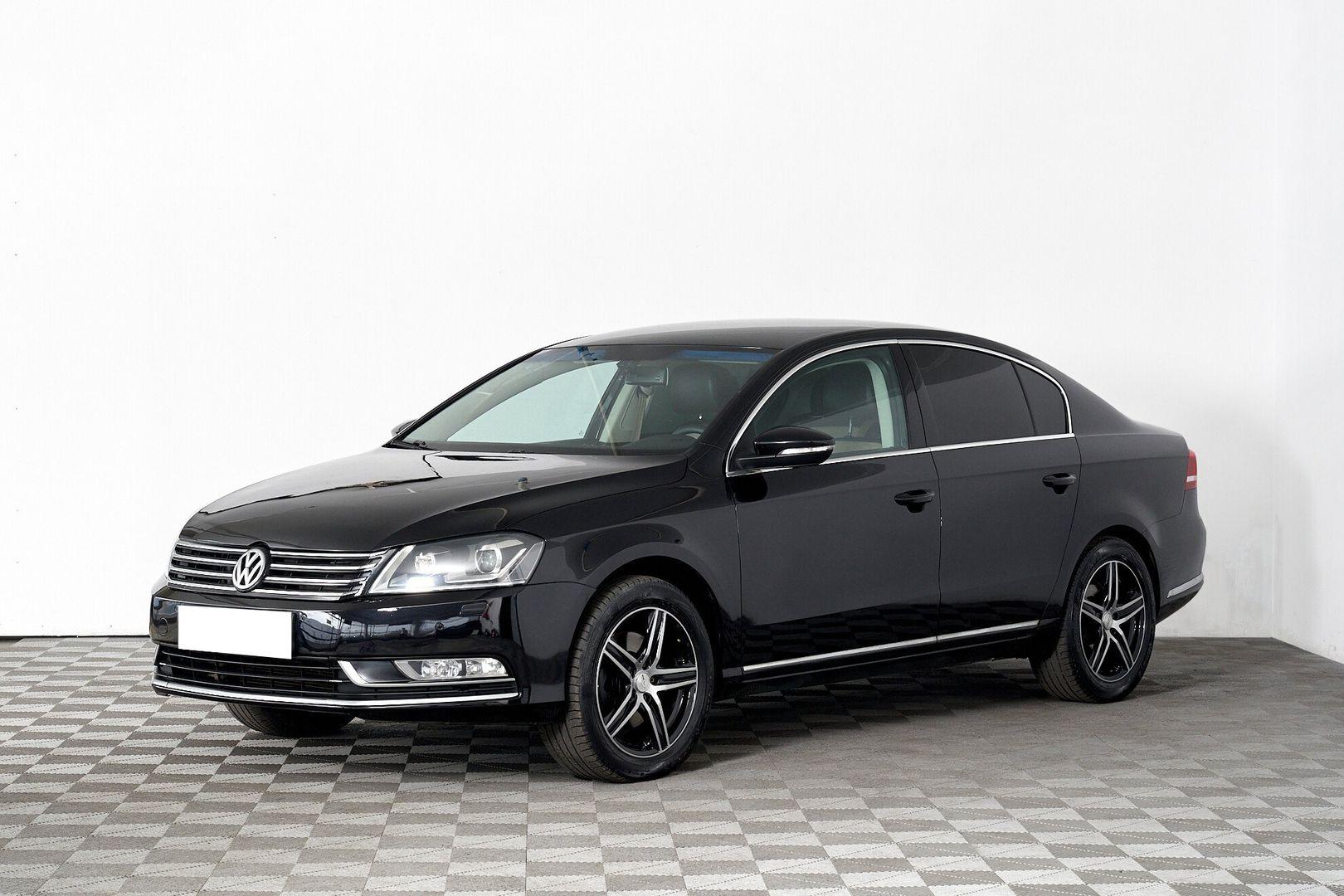 Volkswagen Passat 2013, черный
