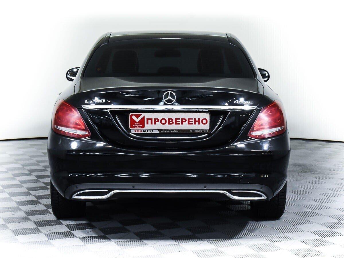 Mercedes-Benz C-Класс 2015, черный