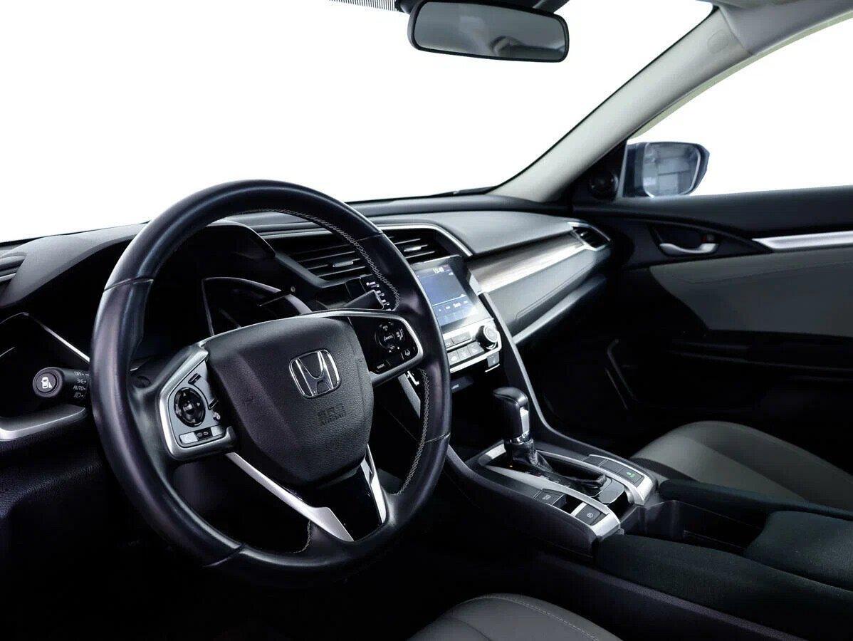 Honda Civic 2019, синий