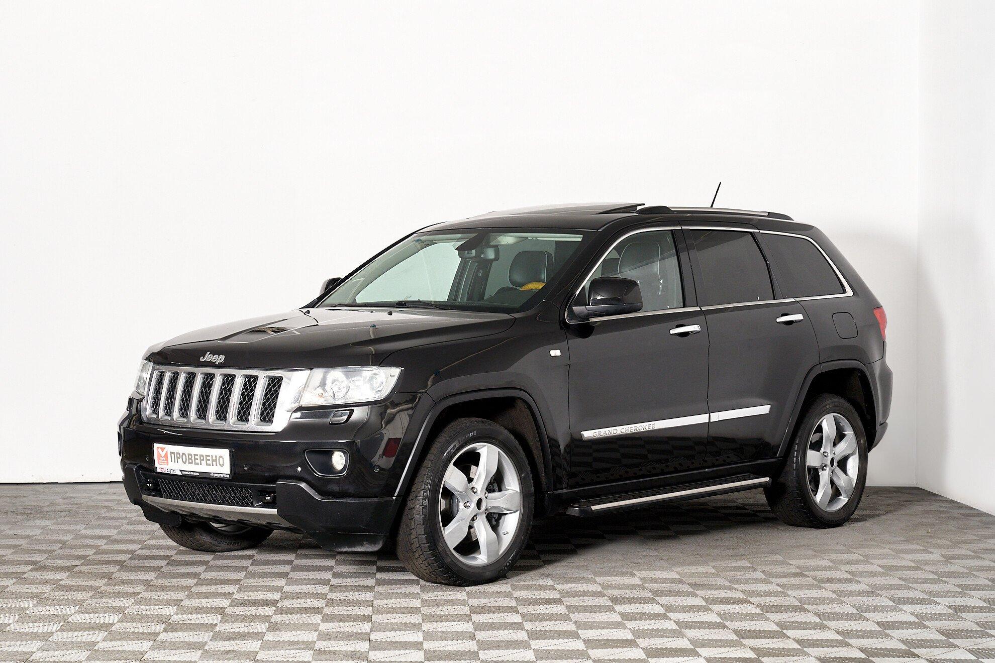 Jeep Grand Cherokee 2010, черный