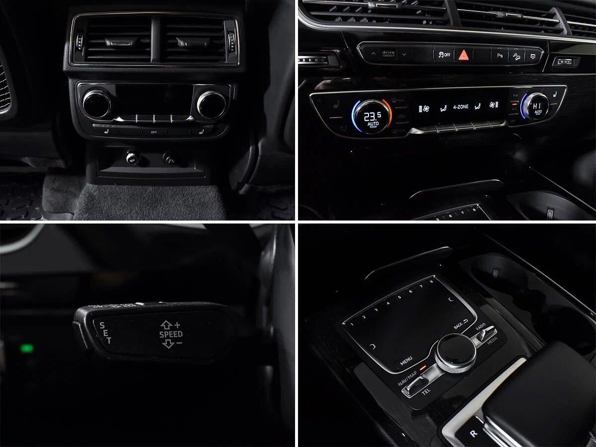 Audi Q7 2017, белый