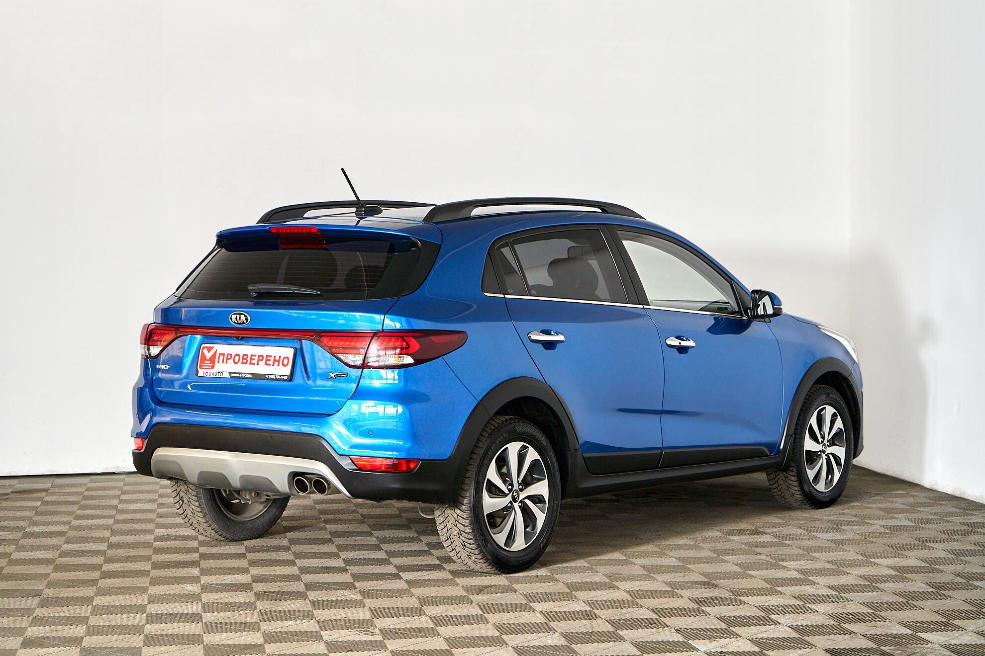 Kia Rio X-Line 2019, синий