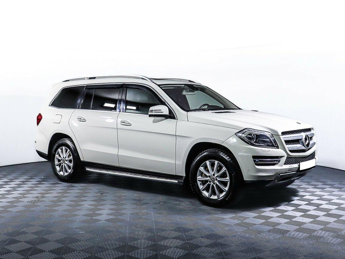 Mercedes-Benz GL-Класс 2015, белый