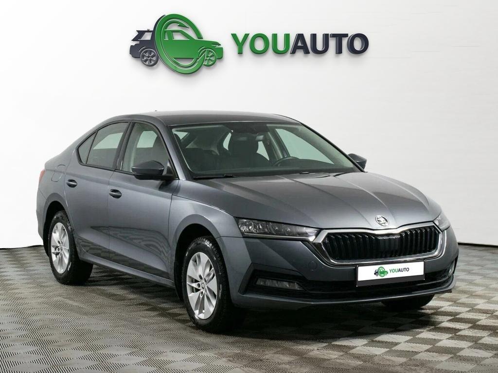 Skoda Octavia 2022, серый