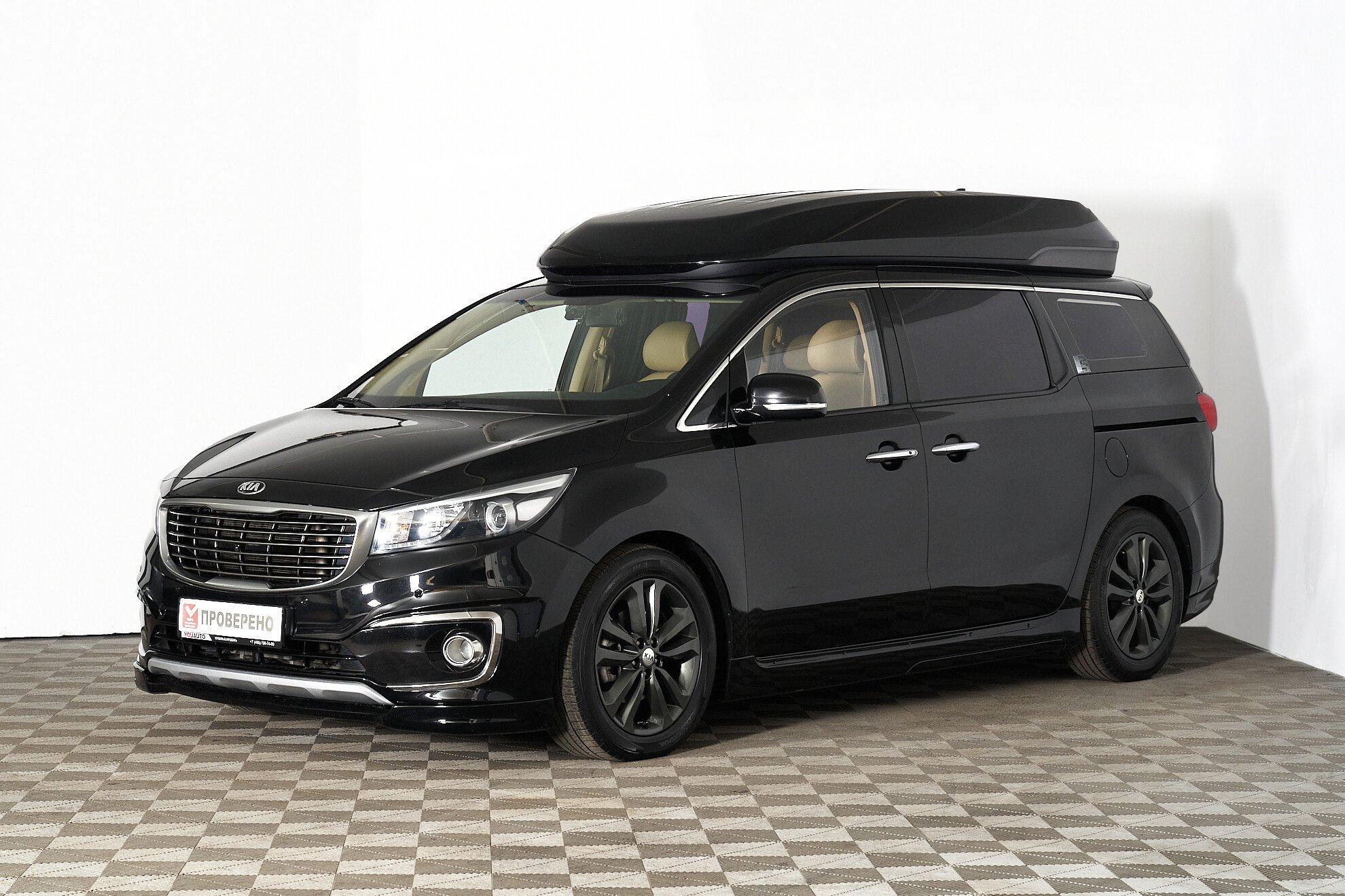 Kia Carnival 2020, черный