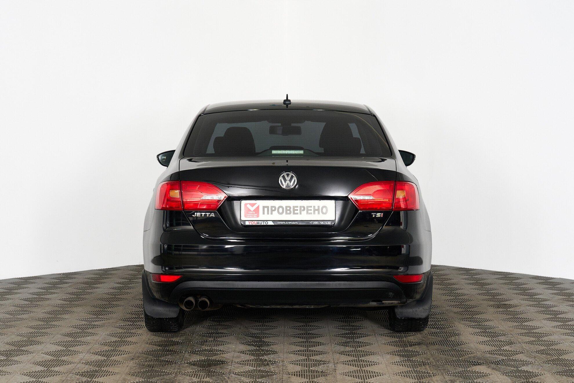 Volkswagen Jetta 2012, черный