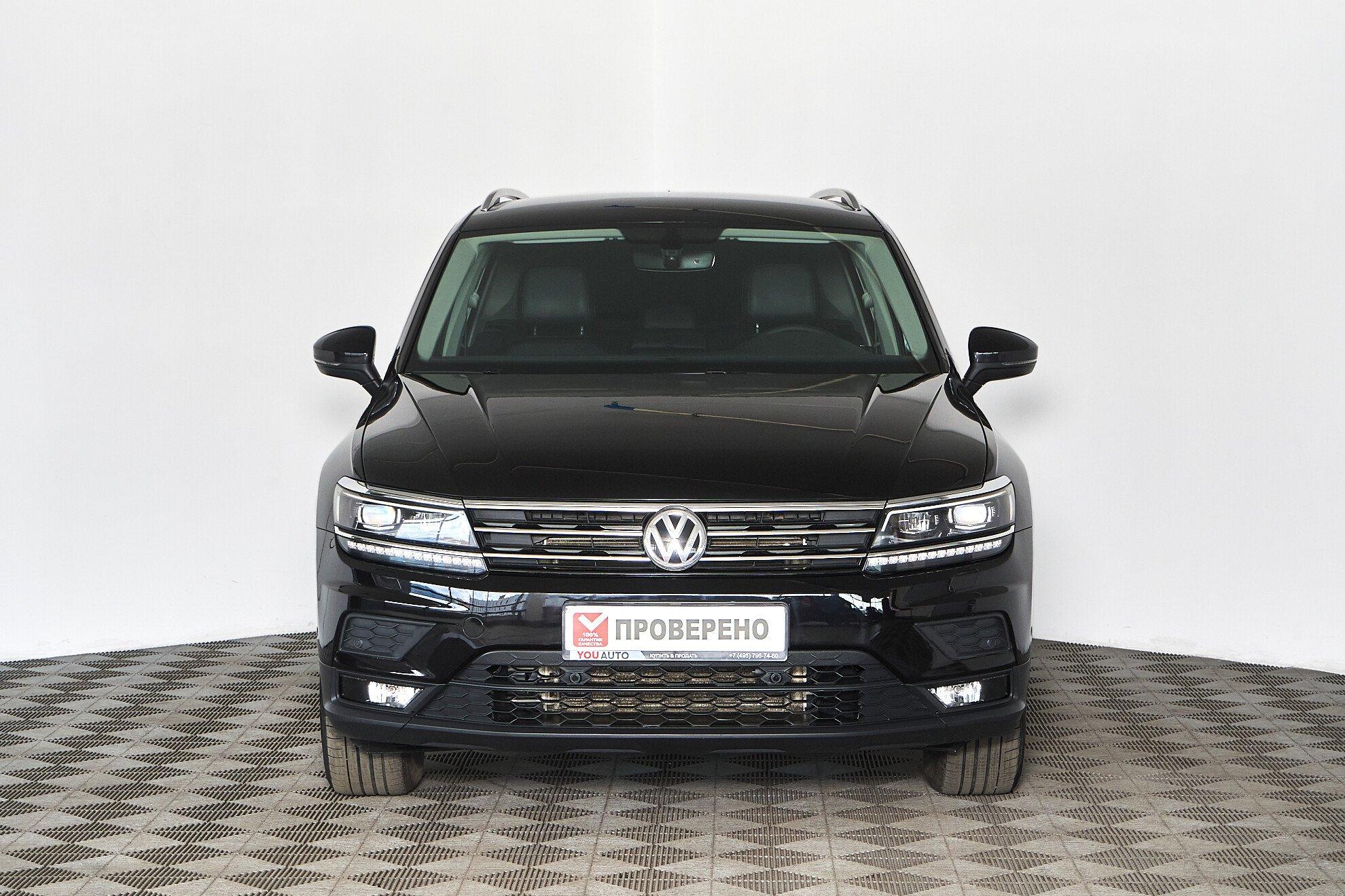 Volkswagen Tiguan 2017, черный