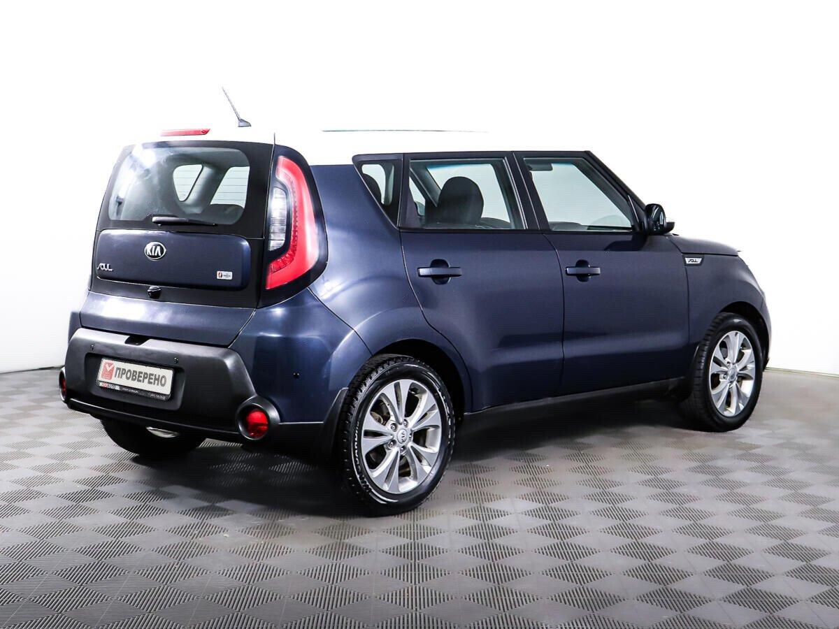 Kia Soul 2018, синий